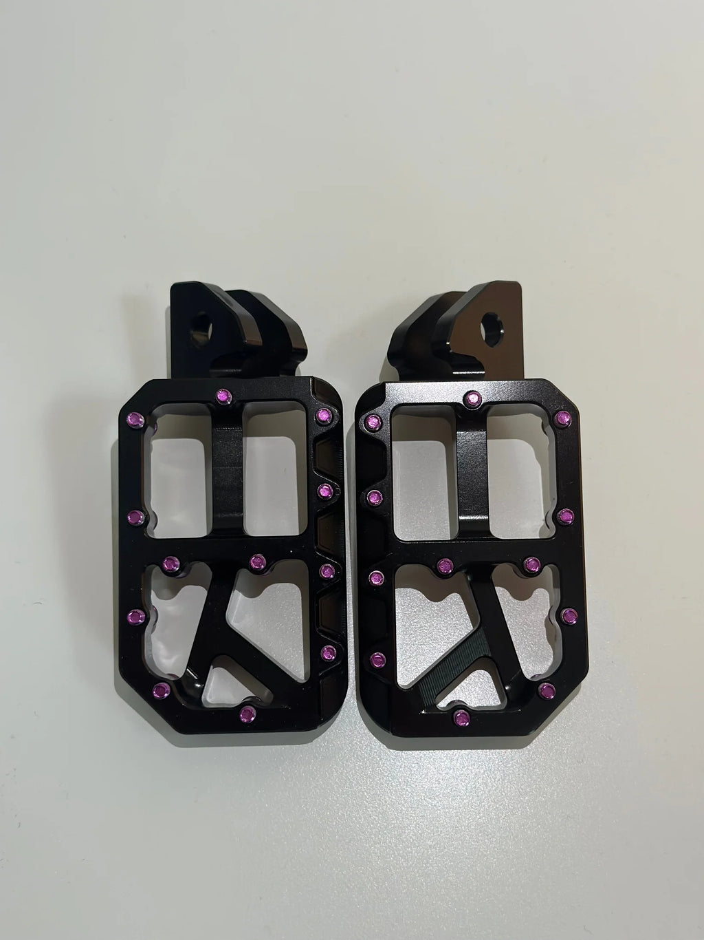 Upgraded Black Footpegs