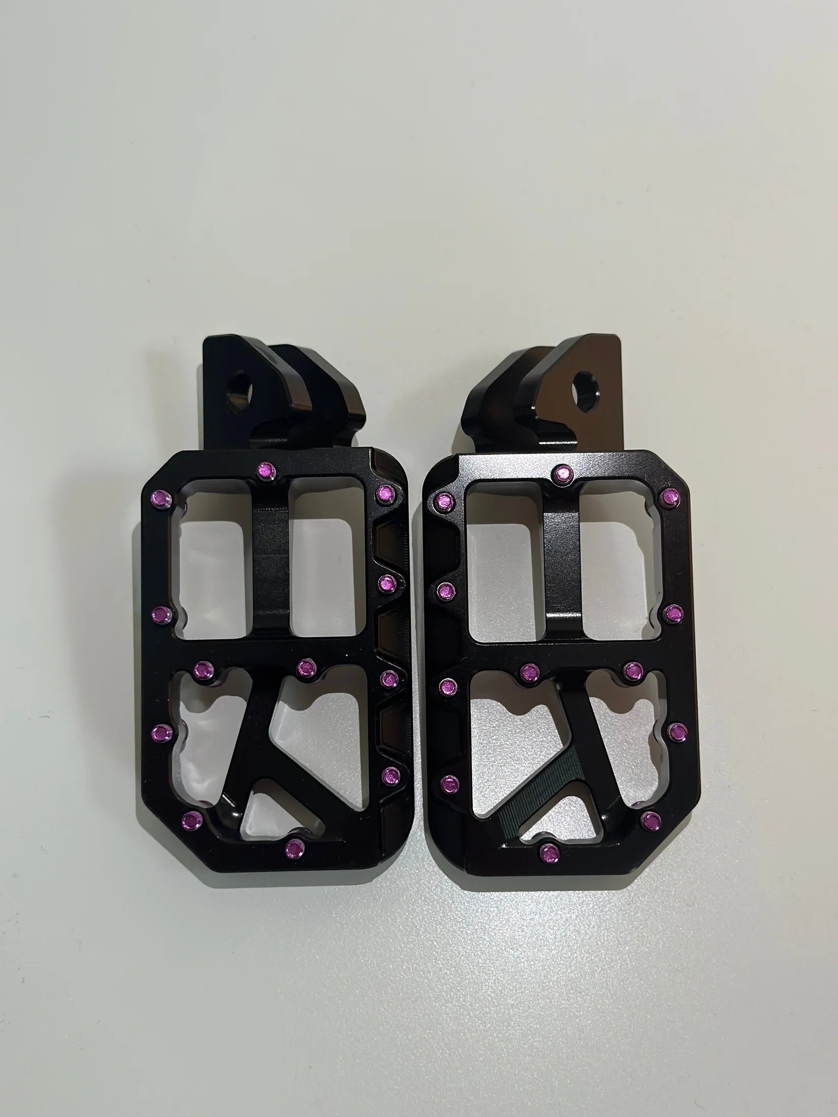 Upgraded Black Footpegs