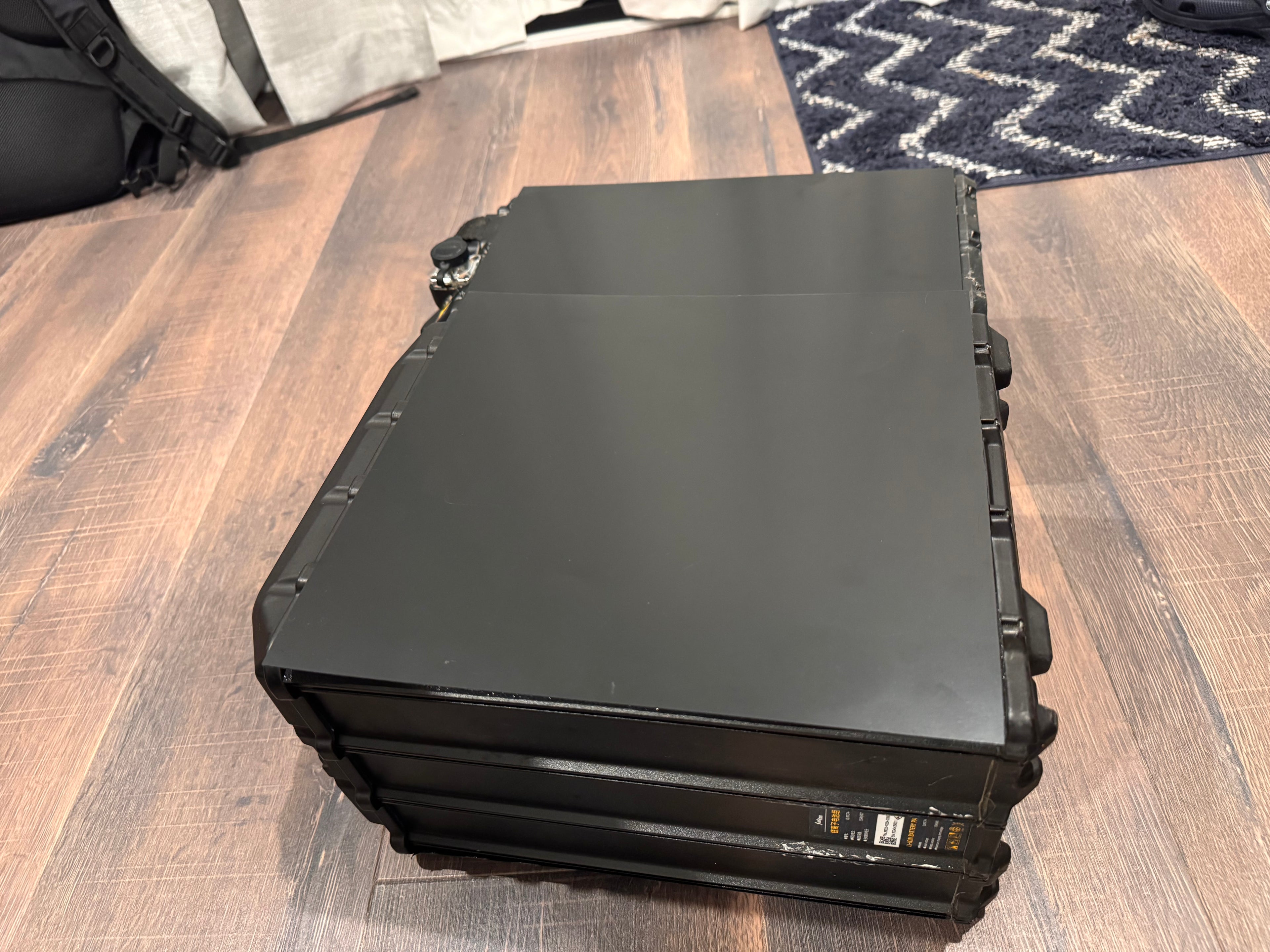 Black Battery Shield