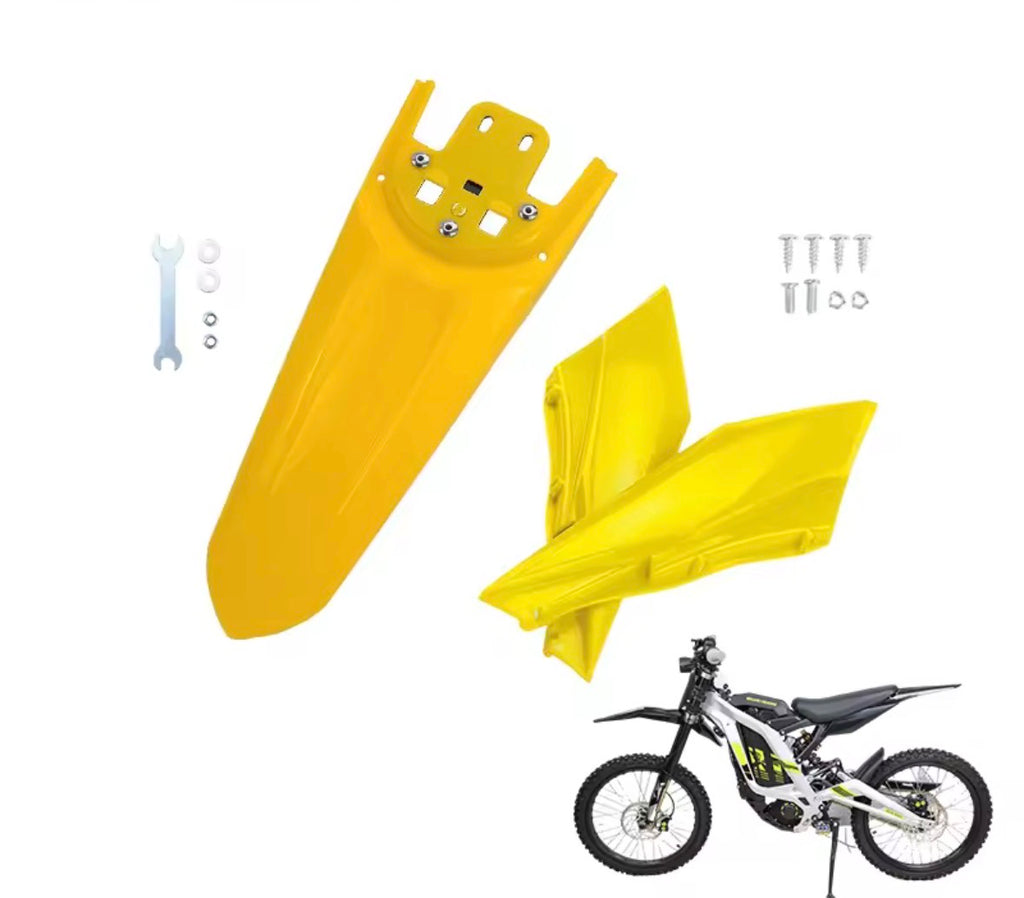 Surron LBX Extended Fender+Side Plastics+65 Front Fender