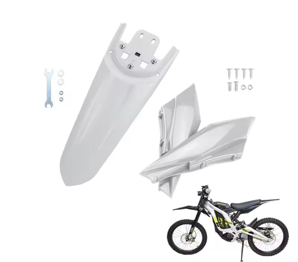 Surron LBX Extended Fender+Side Plastics+65 Front Fender