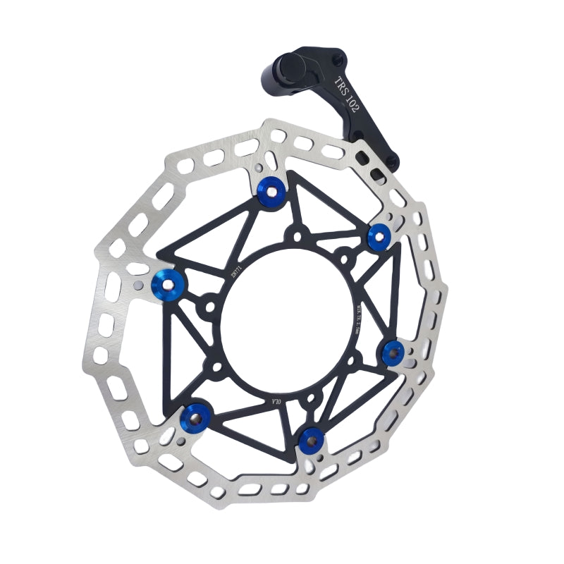 Oversized Floating Rotor Kit for Ultra Bee - 270mm + Adapter Bracket