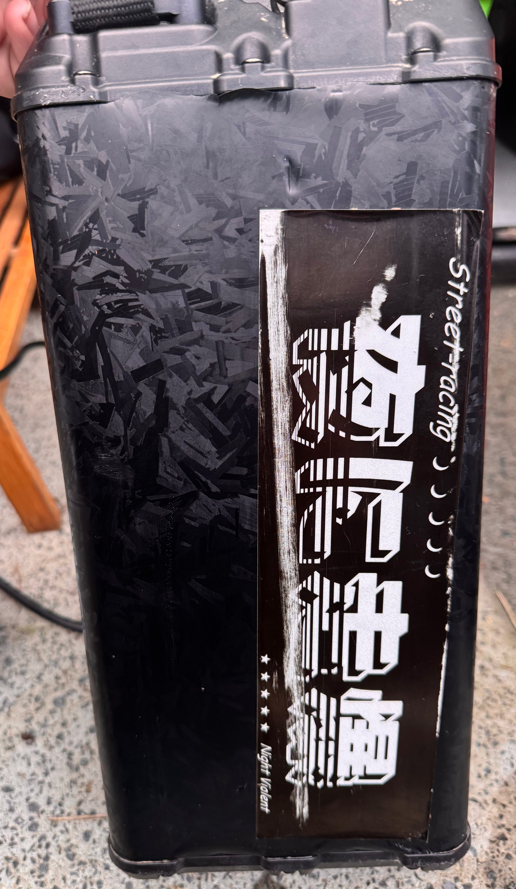 Forged Carbon Fiber Battery Wrap