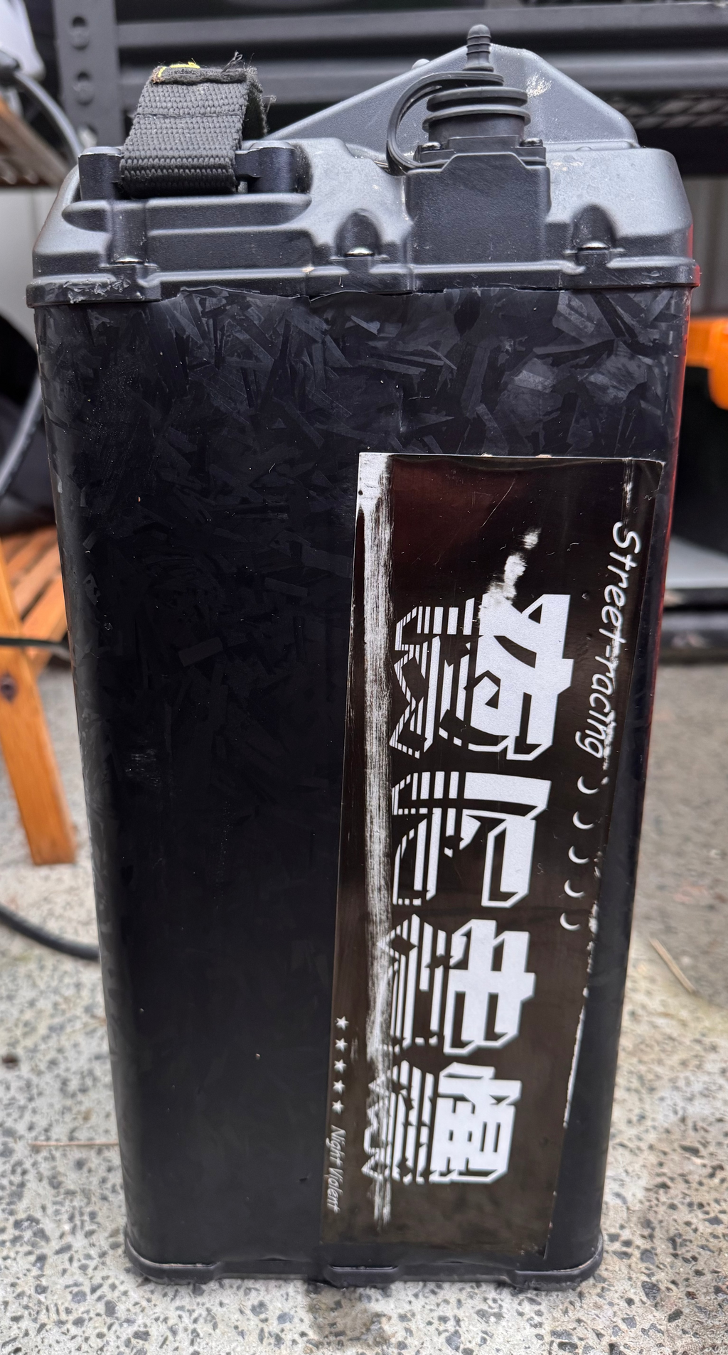 Forged Carbon Fiber Battery Wrap