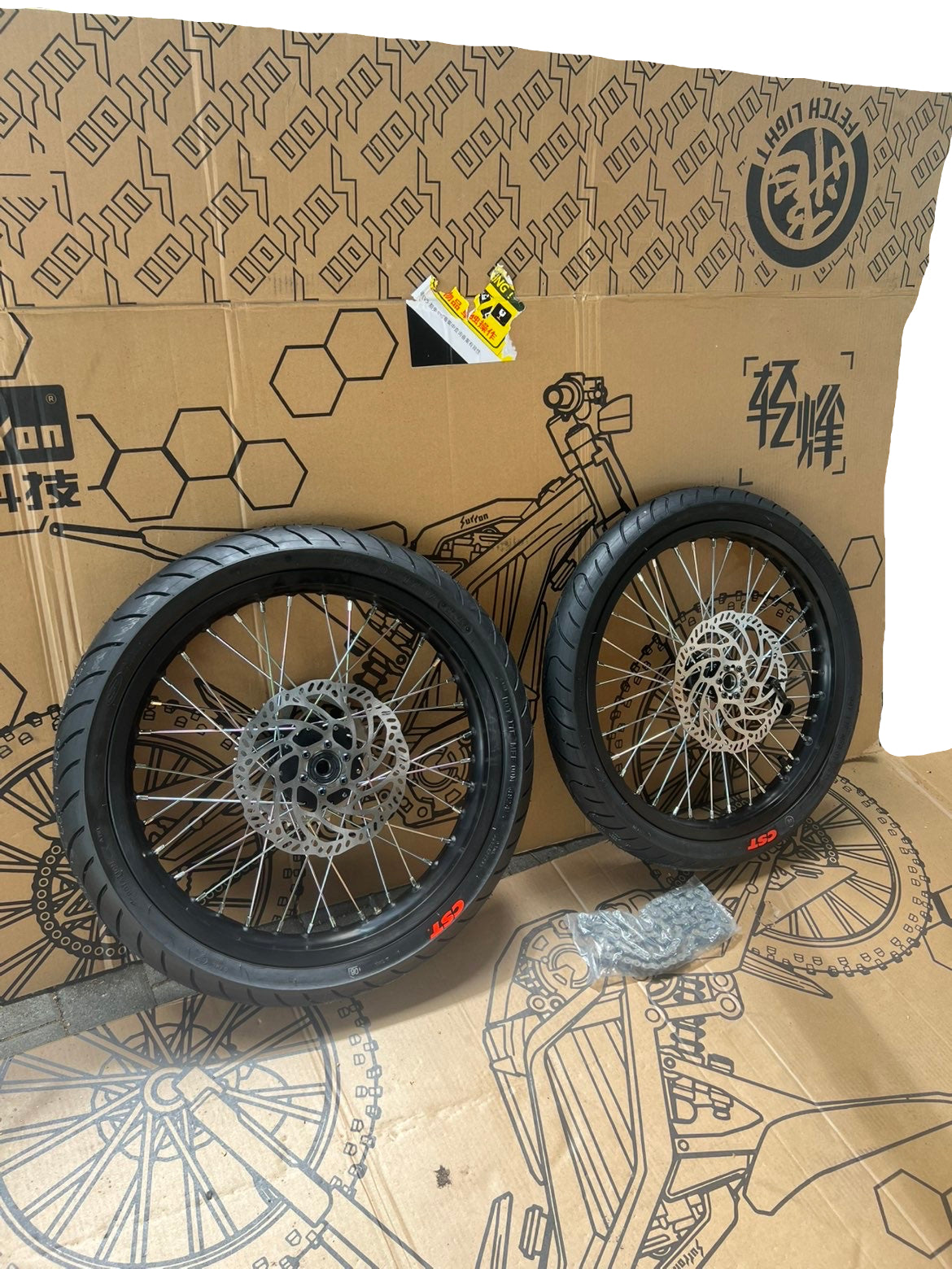 17" Supermoto Wheelset - Surron/Eride/Falcon/Talaria