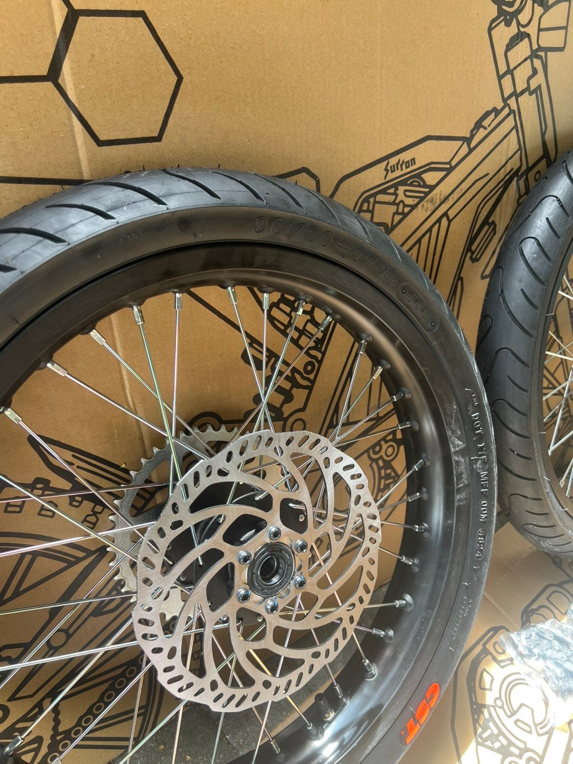 17" Supermoto Wheelset - Surron/Eride/Falcon/Talaria