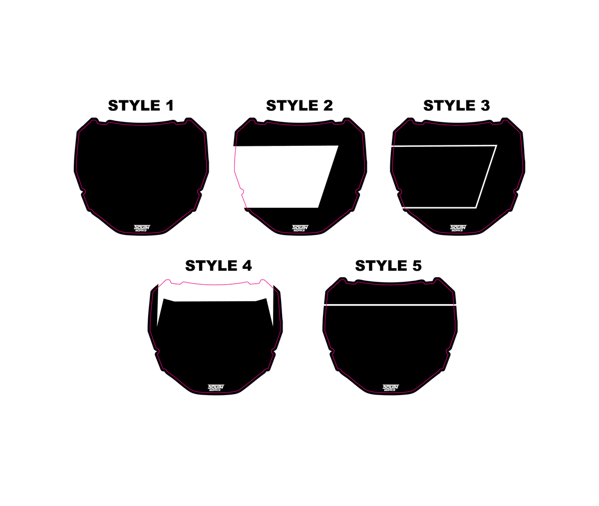 ODI FRONT PLATE DECAL