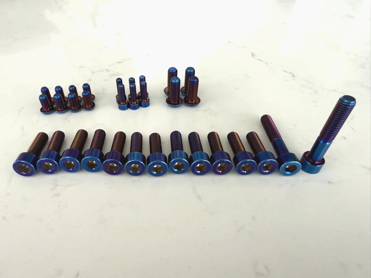 PRE-ORDER E Ride Pro S/SS/SR Titanium Bolt Kit